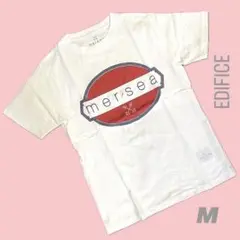 EDIFICE mersea ホワイトロゴTシャツ