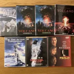 ディザスターパニック映画など セル版DVD 7本セット (ケース無し)