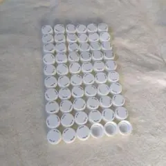 ペットボトルの蓋　白　60個