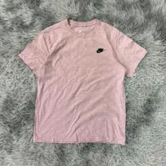 ナイキ Tシャツ 総柄 スモールスウッシュ/ユニセックス/ピンク