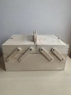 IKEA☆ KLÄMMEMACKA（クレッメマッカ）木製ボックス 組立済み