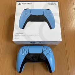 PS5 Dual Sense ワイヤレスコントローラー スターライト ブルー