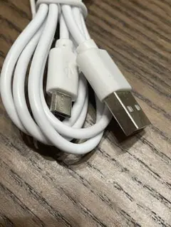 USB-A Micro USB Type-Bホワイト