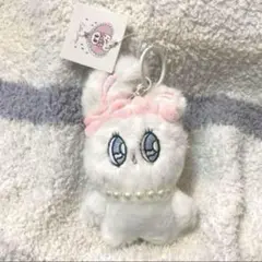 エスターバニー　白　キーホルダー　ストラップ　ぬいぐるみ