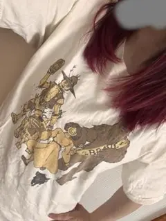 海外輸入 オズの魔法使い キャラクター古着Tシャツ