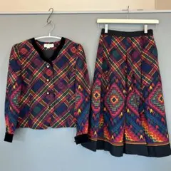 Bellesafeenaジャケットスカート　バブリーセットアップ