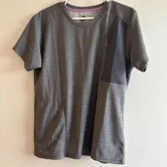 LSI103 グレー トレーニングTシャツ LL