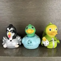アヒル型フィギュアセット（キッス風）