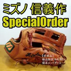 坪田信義名人作　ミズノプロ　一般硬式用　内外野手グラブ mizuno ミズノプロ 坪田信義記念モデル ビッグM 硬式 内野手用