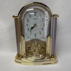 SEIKO 置き時計 BY418G ゴールド 回転飾り 新品未使用