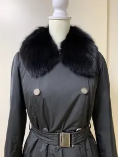 MAX MARA 38(M)FOX襟コート