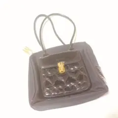 【正規品】 MOSCHINO ハンドバッグ ブラック