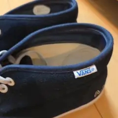 VANS ネイビー ハイカットシューズ