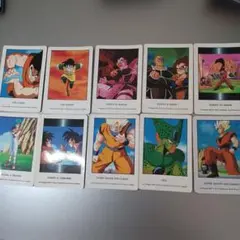 ドラゴンボールZ ヒーローコレクションカード10枚セット　キラ有り