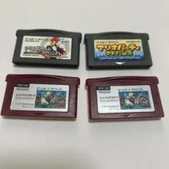 マリオシリーズ ゲームボーイアドバンスソフト 4本まとめ売り　スーパーマリオ