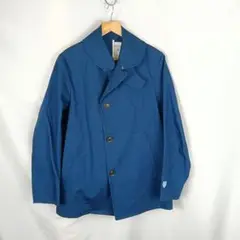 ORCIVAL　オーシバル　ショールカラー　ジャケット　4　ブルー　B3475