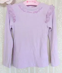 メゾピアノ♥長袖カットソー♥パープル♥120cm
