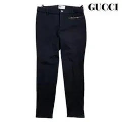 GUCCI グッチ ホースビット シェリーライン ストレッチ スリム パンツ
