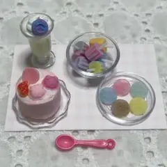 ♡ミニチュアカラフルスイーツセットNo.63