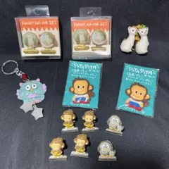 【未使用】1990年代 長野お土産 まとめ売り オコジョ 猿 ふくろう