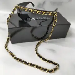 CHANEL(シャネル)ココマーク ヴィンテージ チェーン サングラスKK155