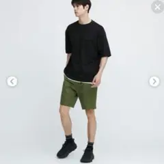 UNIQLO ユニクロ　ドライストレッチイージーショーツ M オリーブ