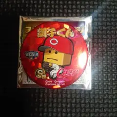 プロ野球 調子くん 缶バッジ スカウト 広島カープ S極 ホロ