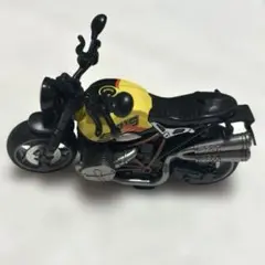 プルバック バイク イエローブラック