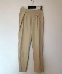 ストレッチテーパードパンツ M