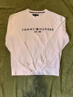 TOMMY HILFIGER トミー　ホワイト トレーナー M