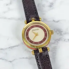 【稼働品】GUCCI グッチ シェリーライン アンティーク 時計 ベルト新品
