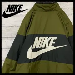 【人気モデル】NIKE☆ ボンバージャケット でかロゴ バックロゴ フルジップ