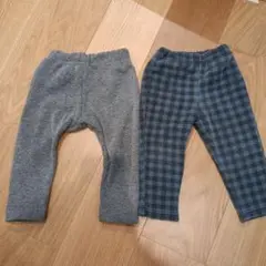 裏起毛パンツ　80サイズ