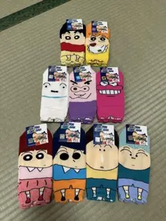 クレヨンしんちゃん　靴下　セット　大人用
