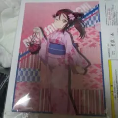 ラブライブサンシャイン 桜内梨子 クリアファイル 浴衣Ver