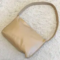 極上の逸品⭐️ロエベ ナッパレザー 内アナグラム ワンショルダーバッグ ベージュ