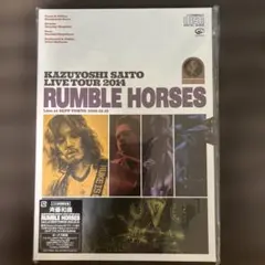 斉藤和義　〝LIVE TOUR 2014 RUMBLE HORSES 〟CD
