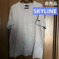 【非売品】SKYLINE グレー Vネック Tシャツ