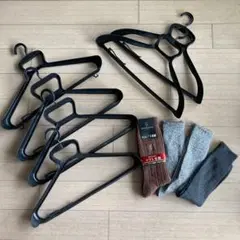 新品！メンズソックス&ジャケットハンガー