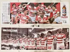 読売新聞 リポビタンD ラグビーワールドカップ2019日本代表 表裏広告ジャック