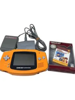 ゲームボーイアドバンス本体オレンジ、ファミコン探偵倶楽部PartⅡソフト セット
