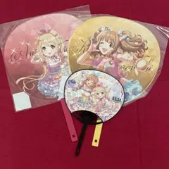 アイドルマスターシンデレラガールズ 杏きらりBIGうちわ　ミニうちわ　大川ぶくぶ
