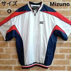 Mizuno ミズノ 半袖 ハーフジップウィンドブレーカー