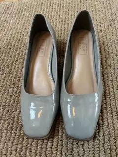 卑弥呼　【耐水】 3.5㎝ヒールパンプス　21.5㎝