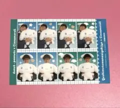 シナモロール　マンゲキ　ドーナツピーナツ　購入特典IDフォト　証明写真
