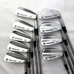 ウィルソン Wilson Pro WS-Ⅱ ゴルフクラブ アイアンセット9本