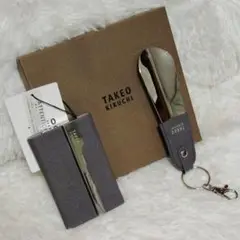 ✨️【新品】TAKEO KIKUCHI シューホーン＆カードケース　箱付き✨️