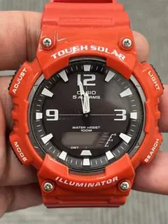カシオ CASIO AQ-S810W レッド 赤