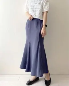 GU マーメイドスカート　ブルー　XL