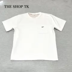 ザショップティーケー　半袖Tシャツ(M)ワンポイント　カジュアル　ストレッチ
